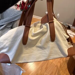 Henny & Lev Canvas & Leather Tote